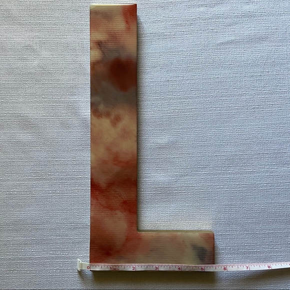 Ashland Sunbaked Capital Letter L Decor-Damaged/Scratched - Picture 7 of 13